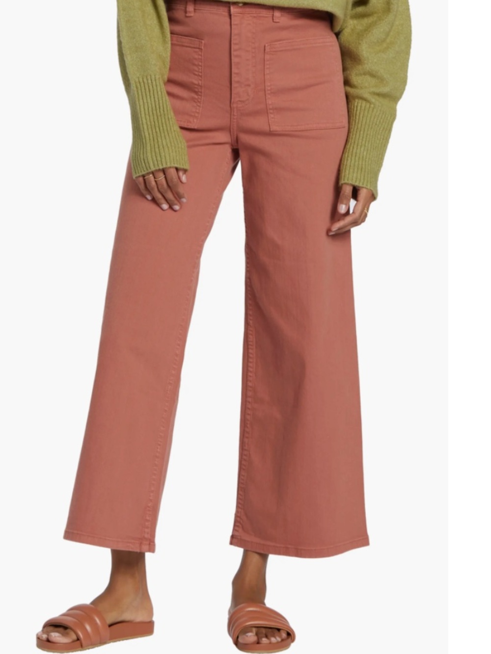 Billabong Free Spirit Wide Leg Ankle Pants